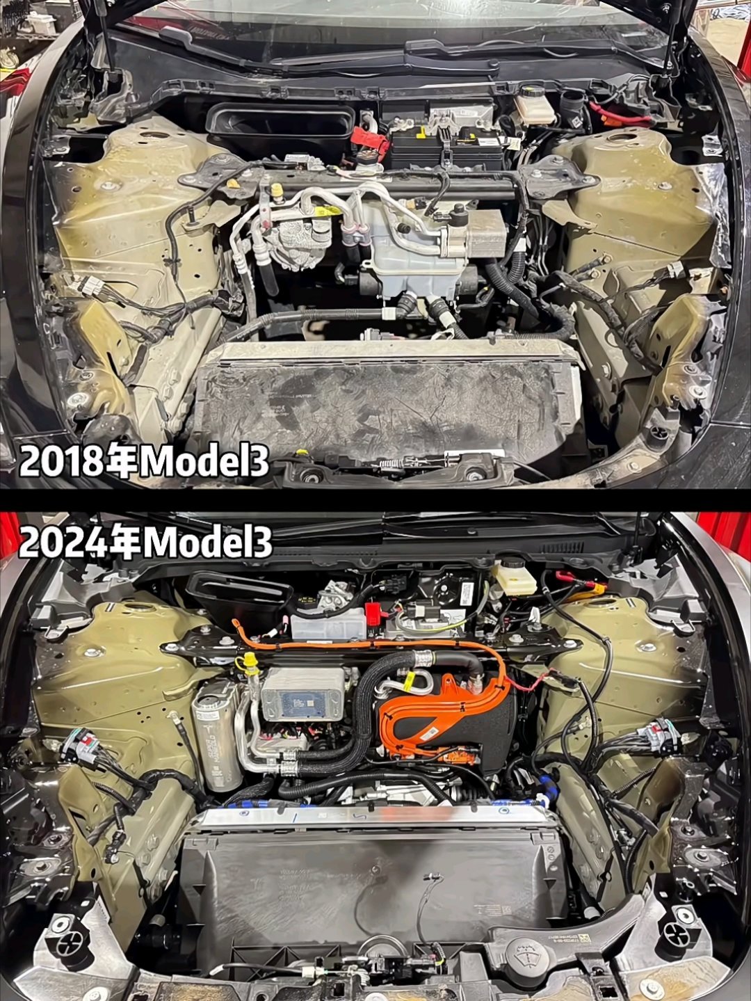 6年了，特斯拉Model 3的变化。 ​​​