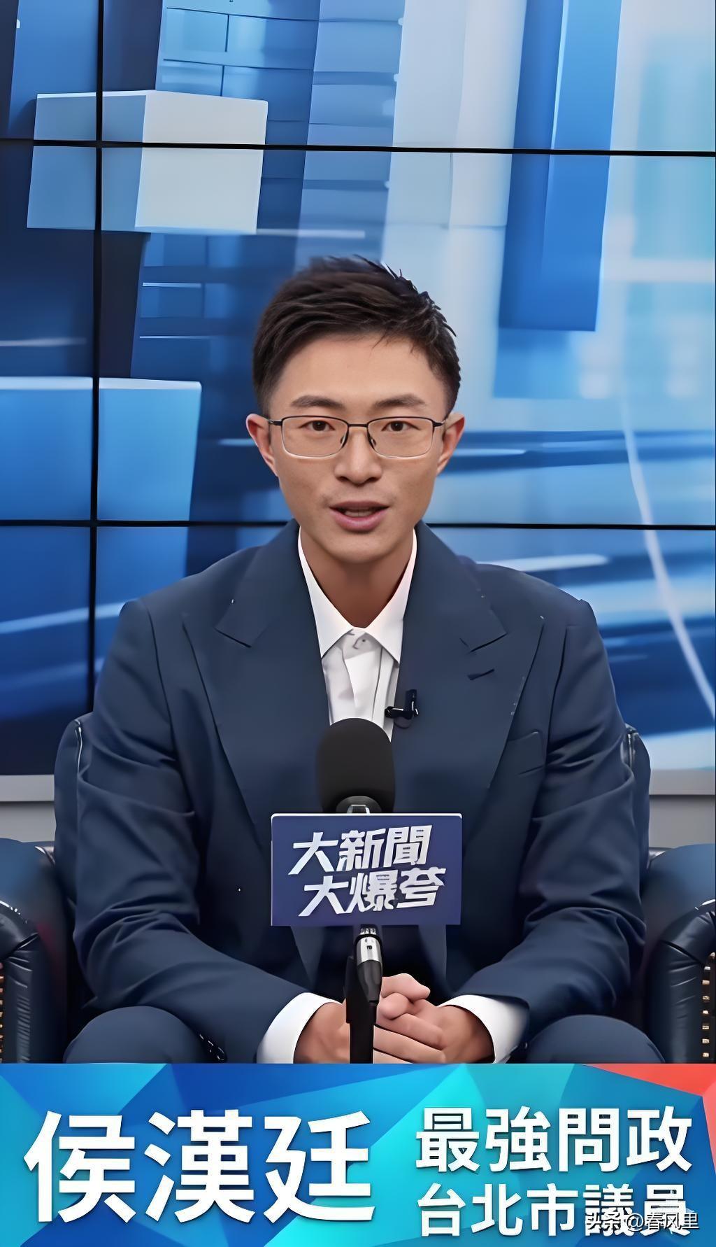 侯汉廷：所有人都该支持两岸和平统一！侯汉廷说，统一后拥有世界上最强大的军队，不用