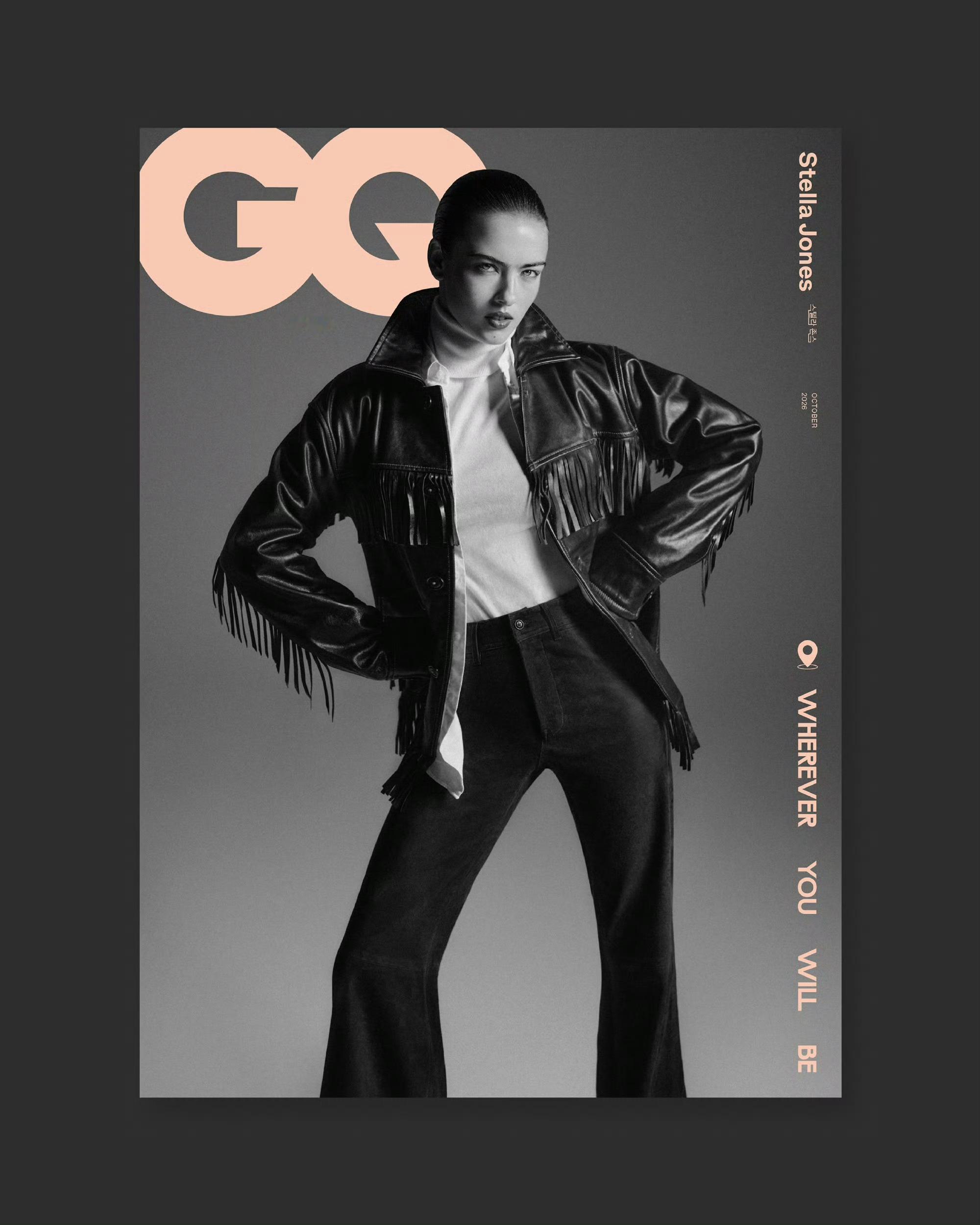 Stella Jones  x  GQ Korea October 2026，韩