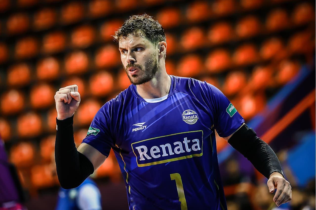 【2025男排世俱赛 小组赛：雷纳塔2-3扎维尔切】北京时间17日上午，巴西贝伦