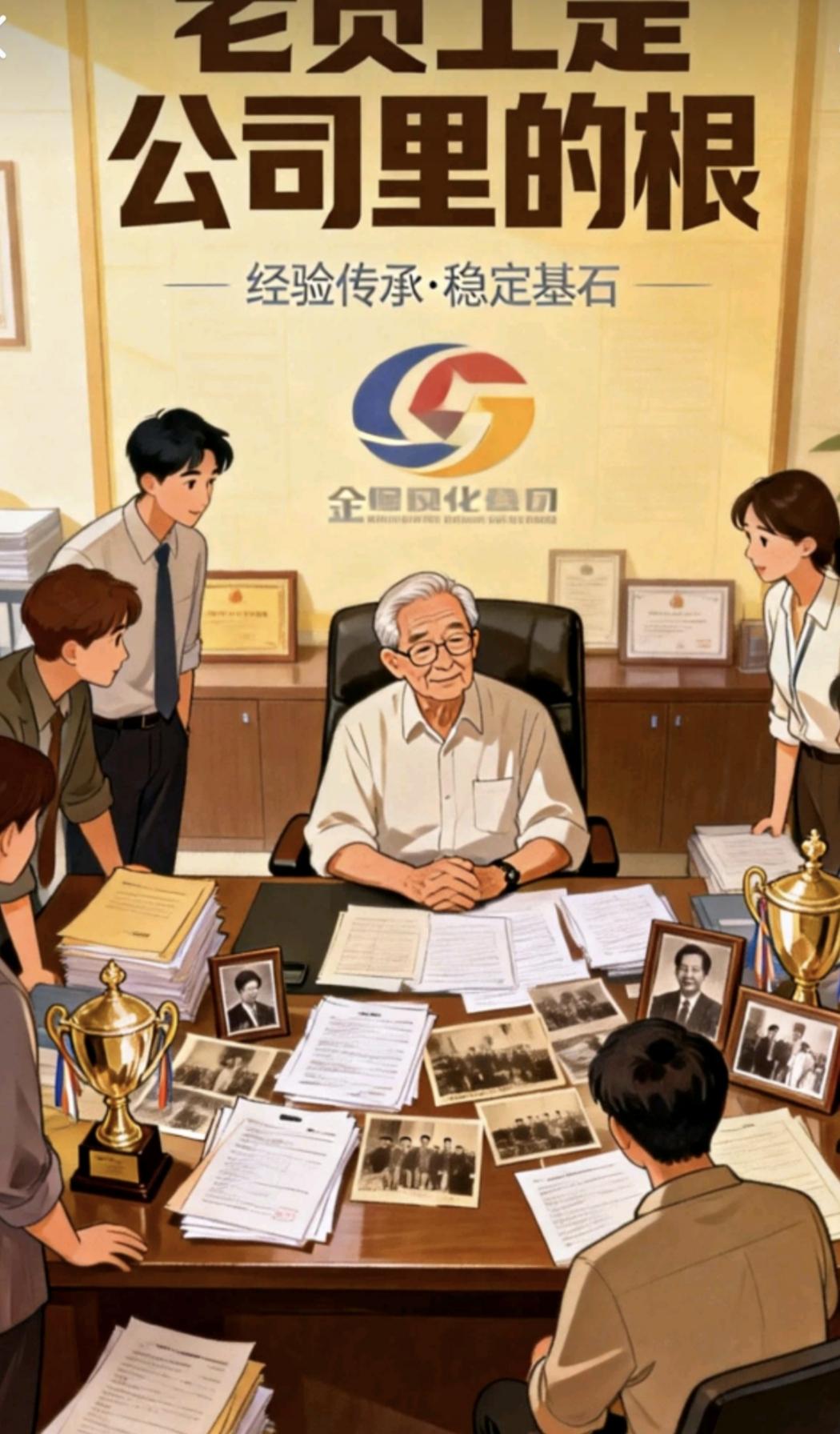 最近刷到个超戳人的事——一家公司给老员工发纯金奖牌当奖励，

结果同事们一开始还