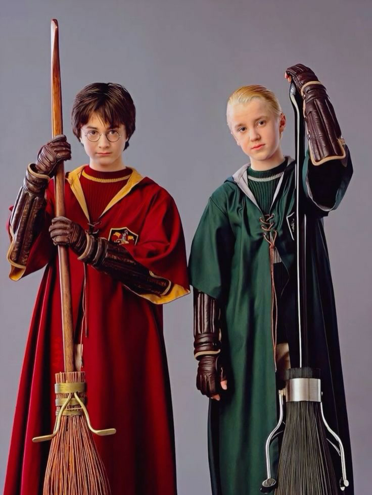 哇~~哈利波特丹尼尔雷德克里夫和马尔福Tom Felton在哈利波特与被诅咒的孩