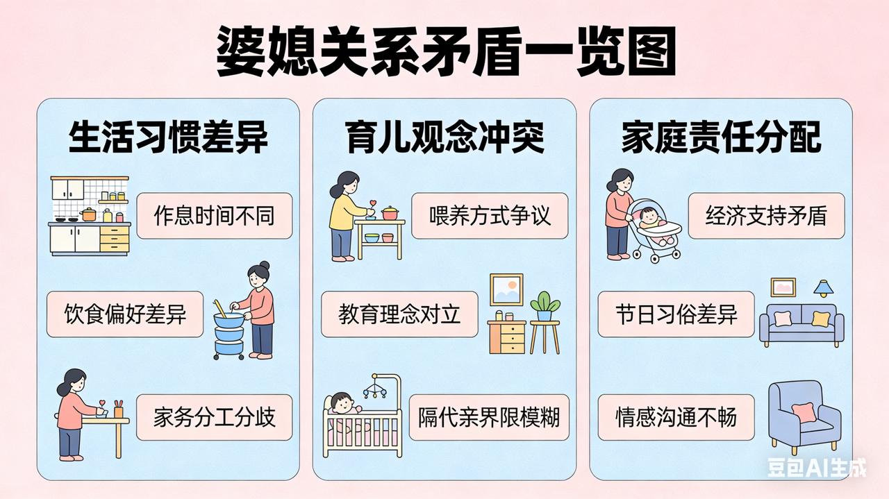 春节要与婆婆相处，什么事令你最头痛呢？

年关了，回到或即将要回婆家，准备过春节
