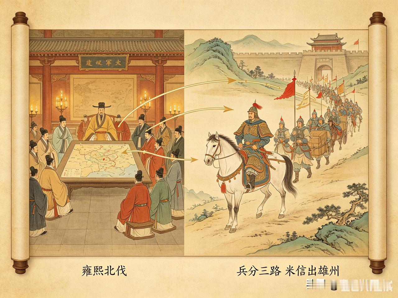宋初雍熙北伐时有个猛将叫米信，曾以300人硬扛辽3万人，最后竟然全身而退。宋史里