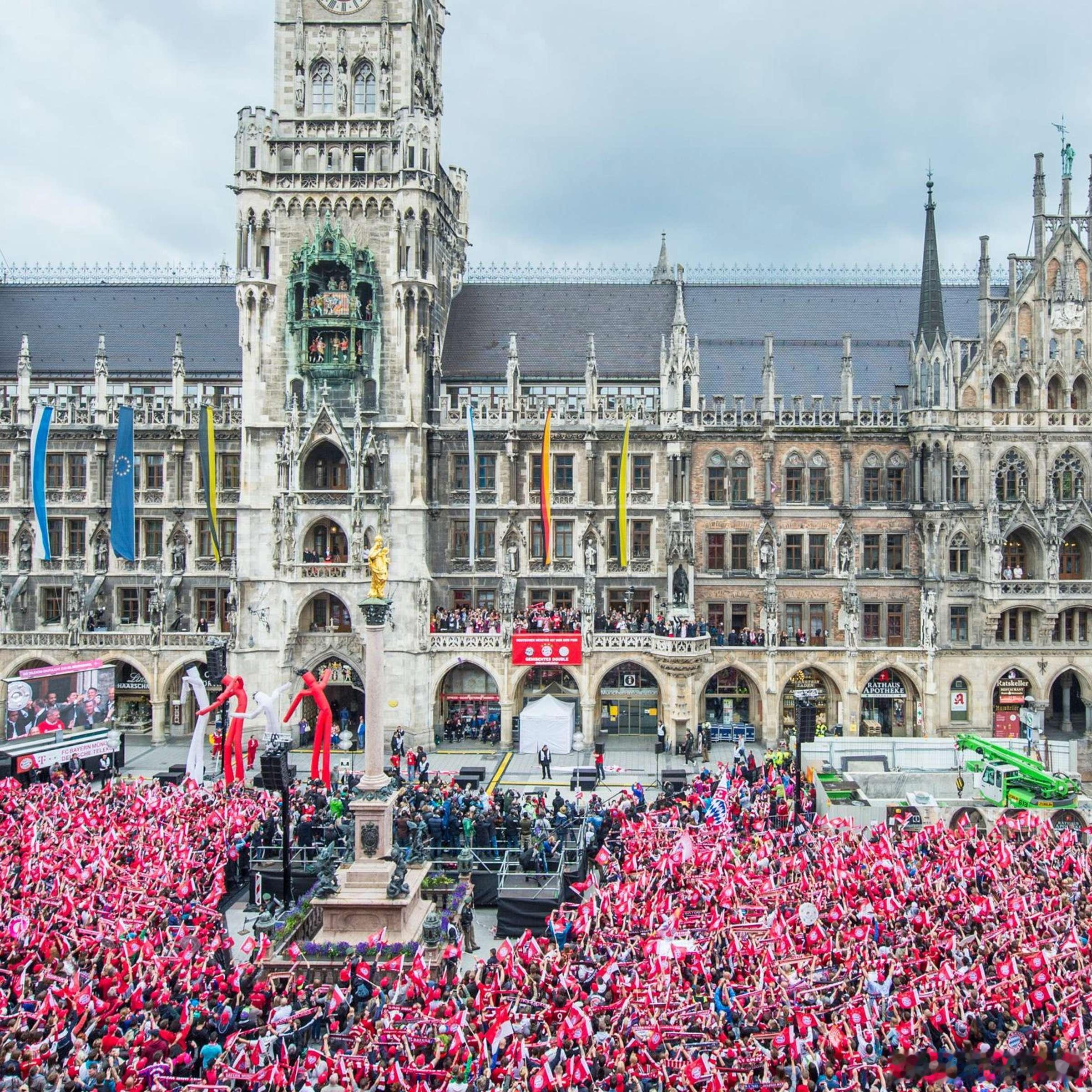 🚨拜仁將於5月17日星期日在瑪麗安廣場與球迷一起慶祝德甲冠軍——距離他們與科隆