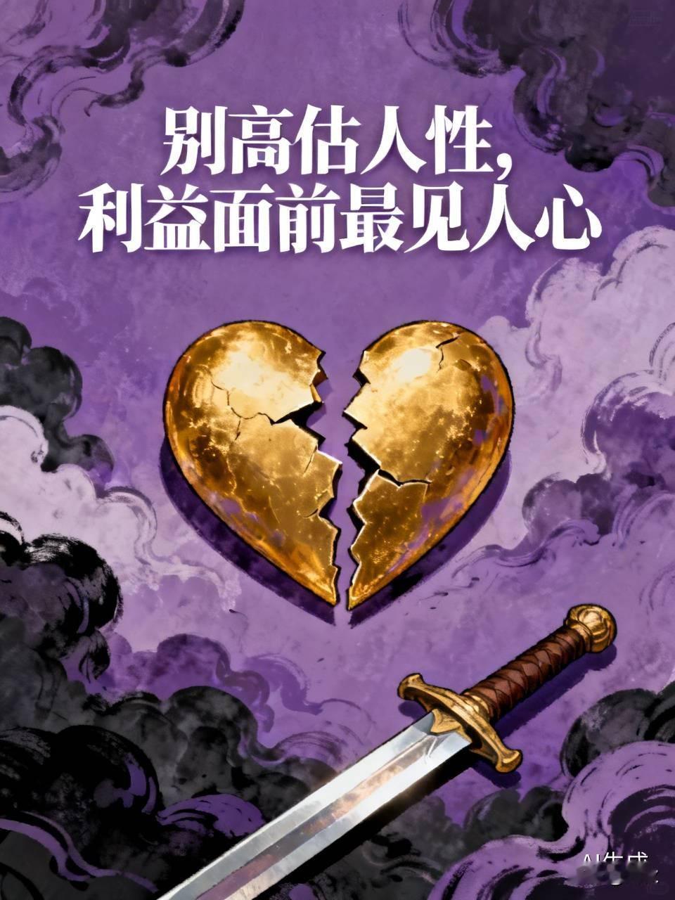 别高估人性，利益面前最见人心
 
       总有人把人与人之间的关系想象得坚