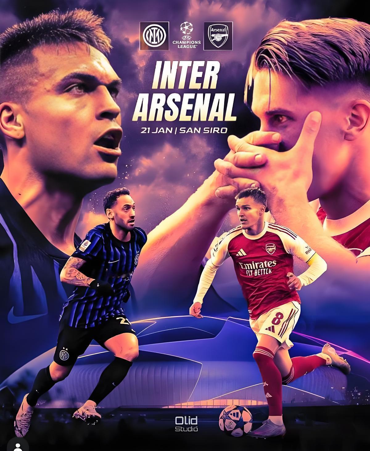 周二  010  国际米兰 VS 阿森纳欧冠  2026年1月21日  04:0