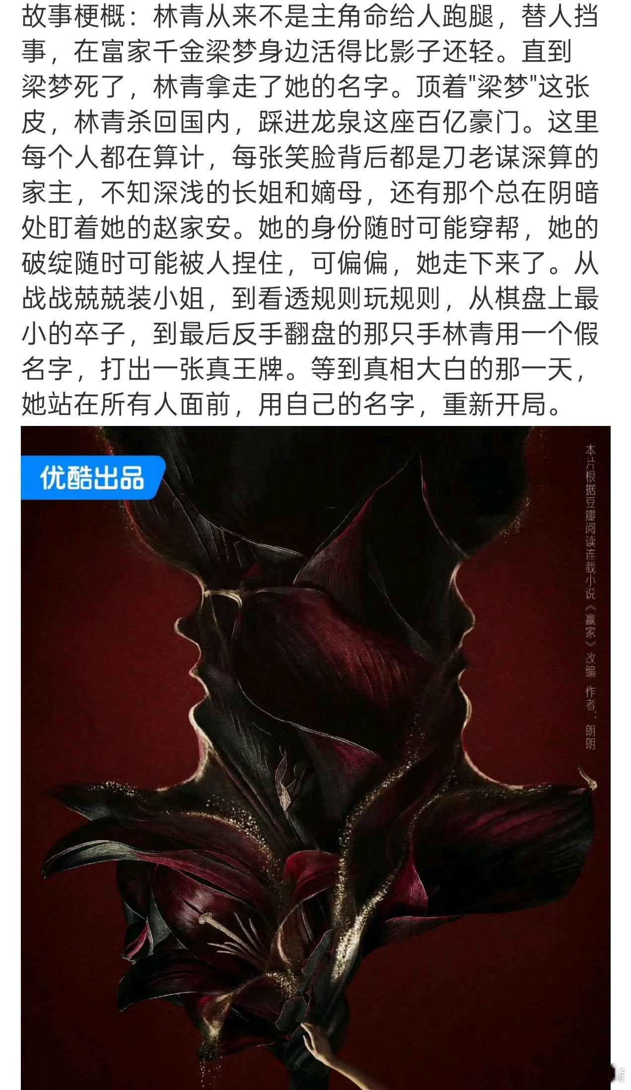 田曦薇魏大勋赢家剧情简介变了