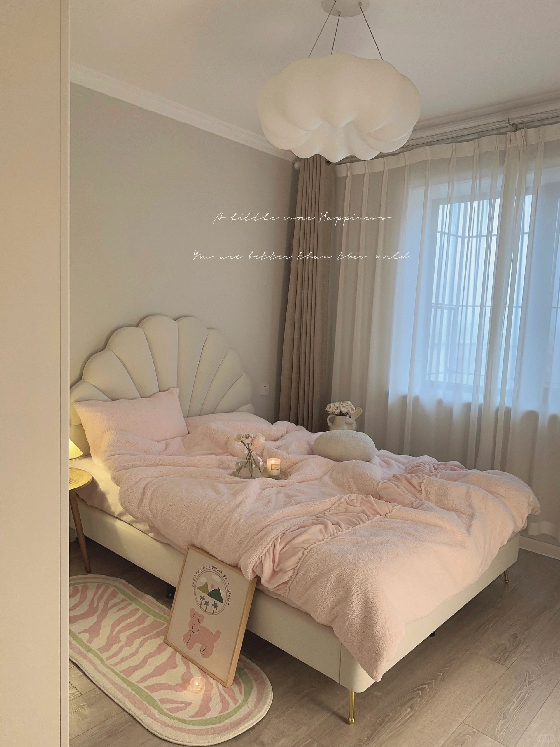 Room tour | 好喜欢我的10平治愈系小卧室~