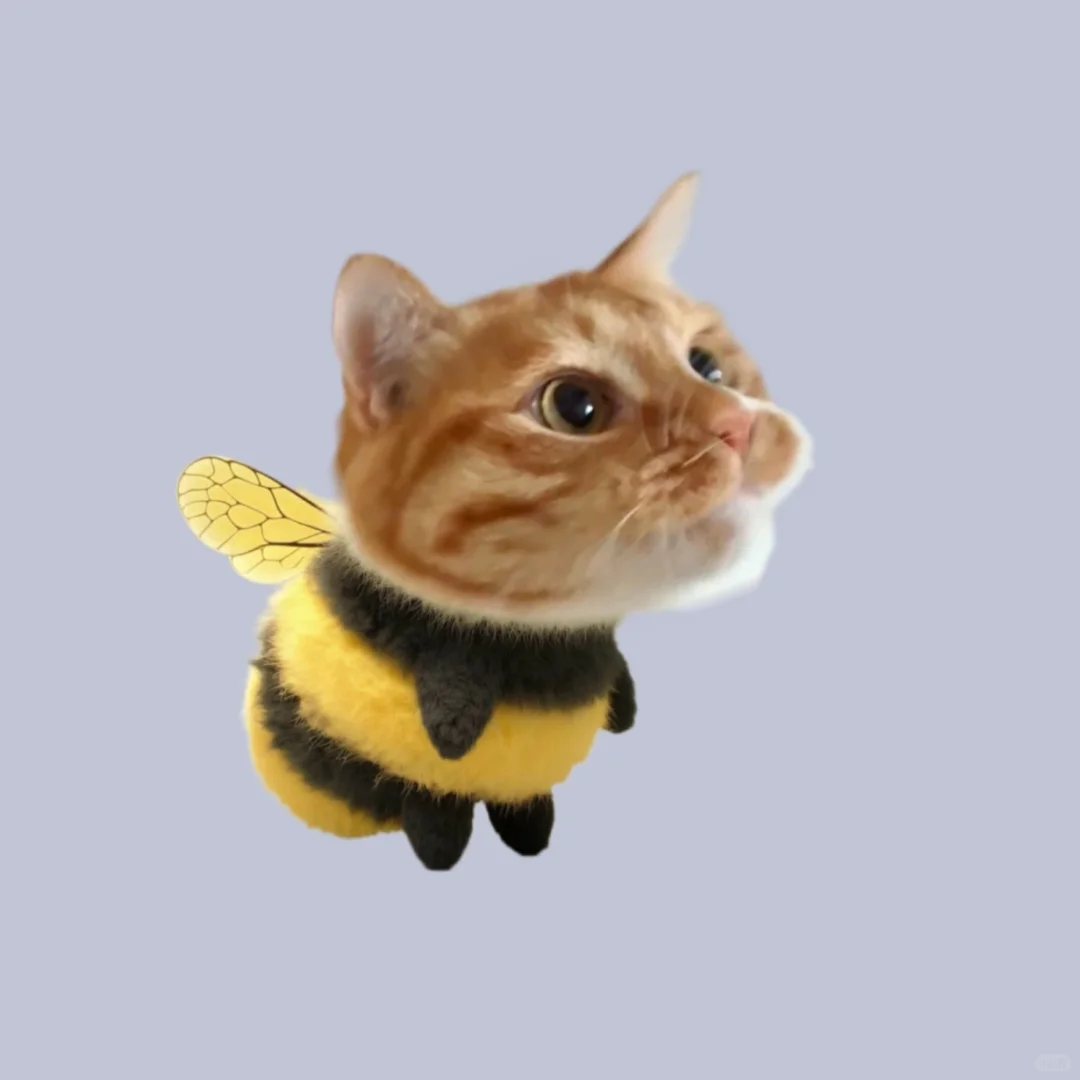 偶尔也会装个小bee