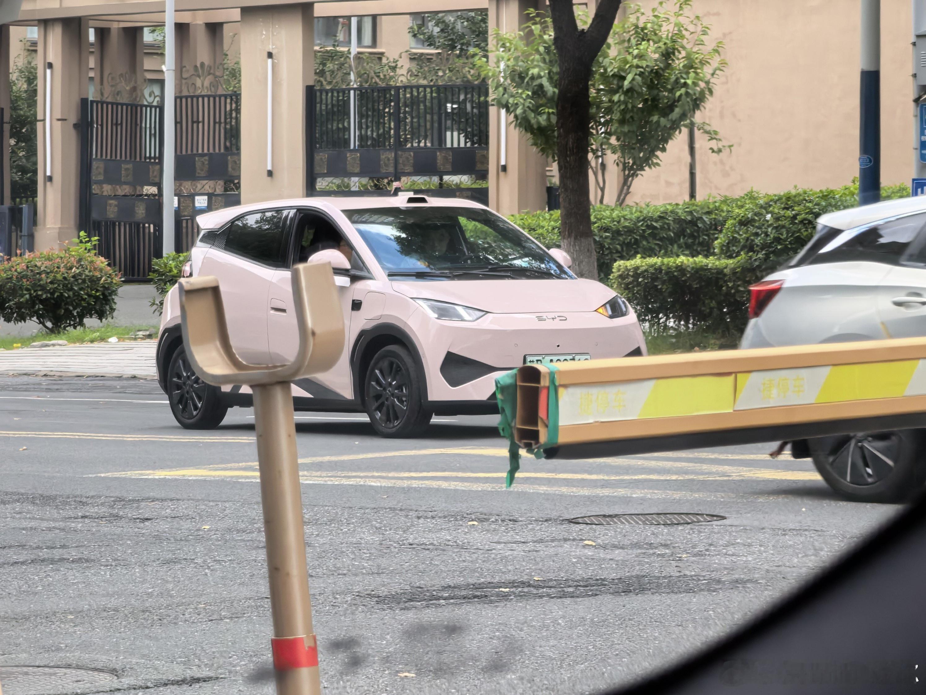遇到了一台选装了激光雷达的海鸥，10万以内，唯一泊车/城市双兜底，智驾现在真是不