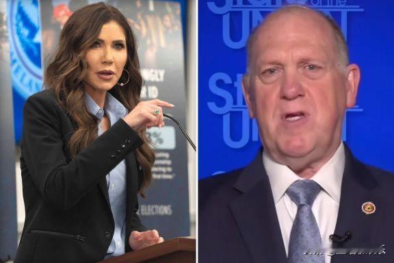 美国边境事务主管汤姆·霍曼承认与国土安全部长克里斯蒂·诺姆仍有分歧，两人关系紧张