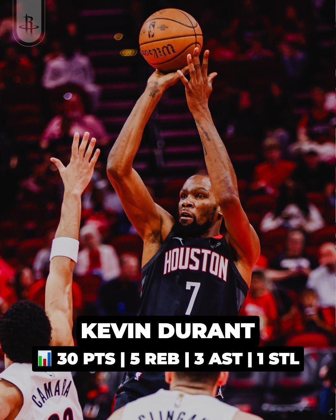 火箭今日7人得分上双🔥🔥这盛世如你所愿！！