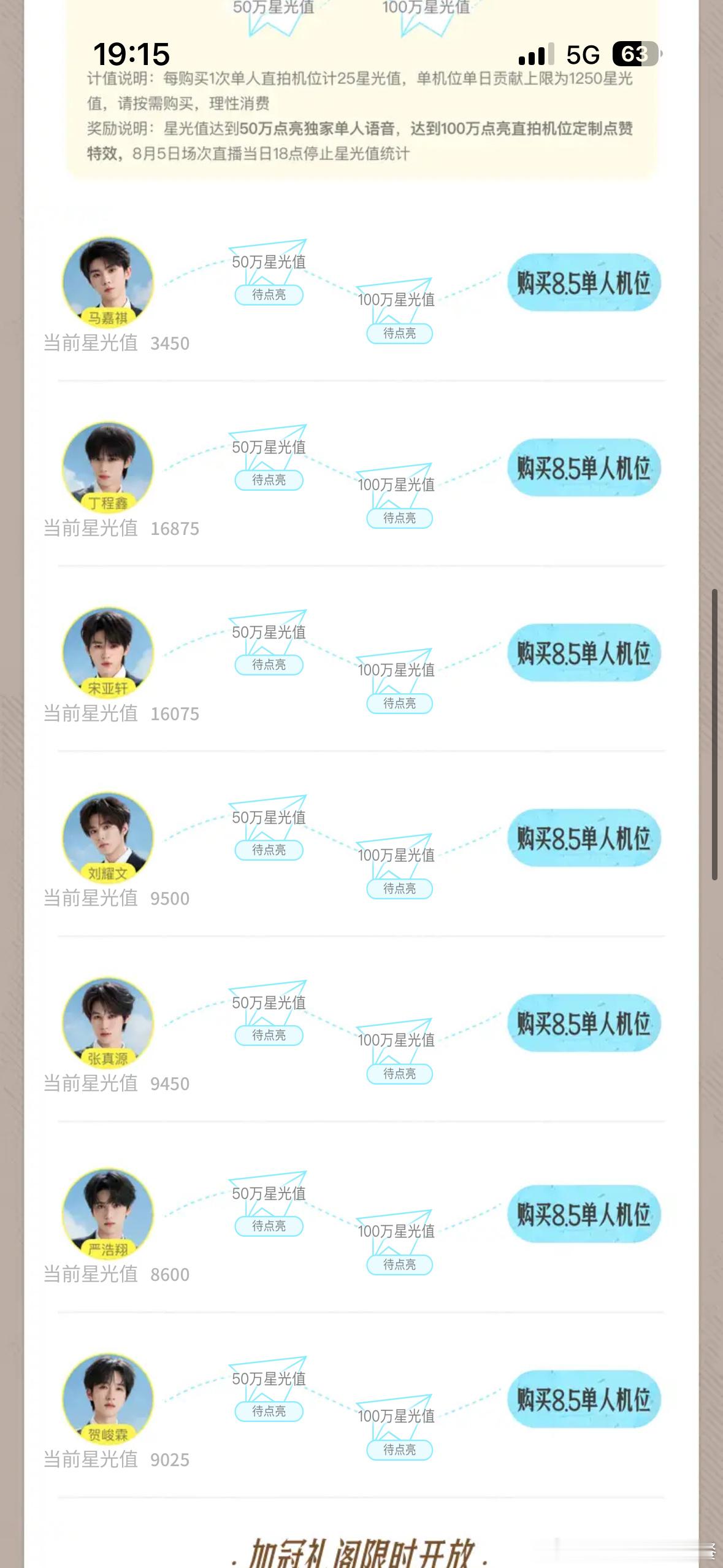 投，时代少年团上海演唱会抖音单人机位目前排名：8.2单人机位：32547618.