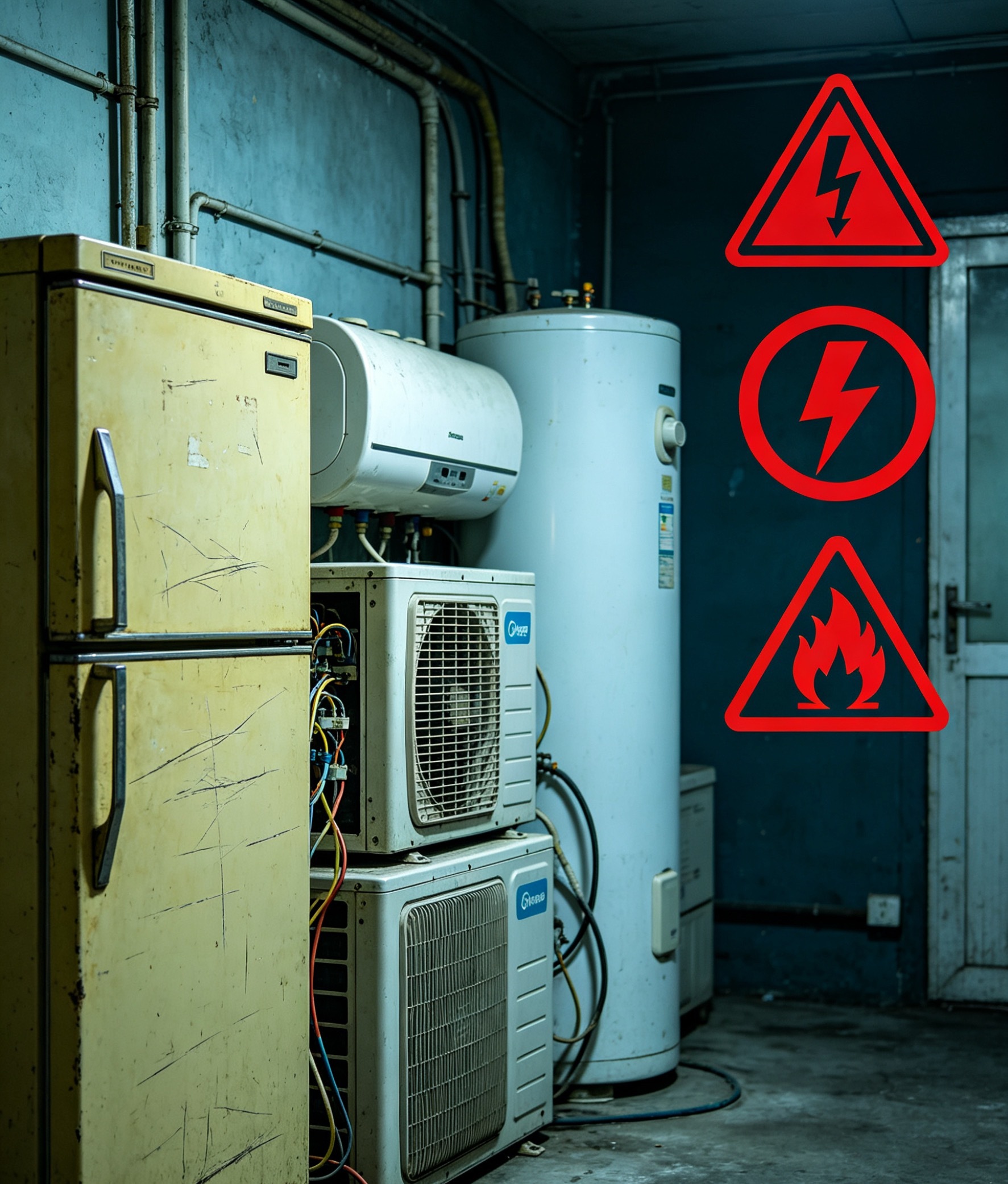 你家的老旧家电退役了吗大部分人可能都是家电不坏不换，特别是老人家，舍不得，能用就