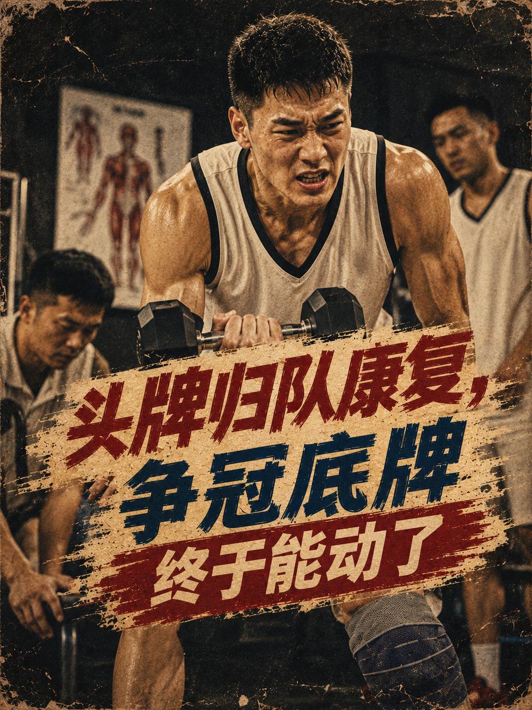 广东队的头牌球星即将归队，他将在专业团队的指导下进行康复训练。只要他这个点能够在