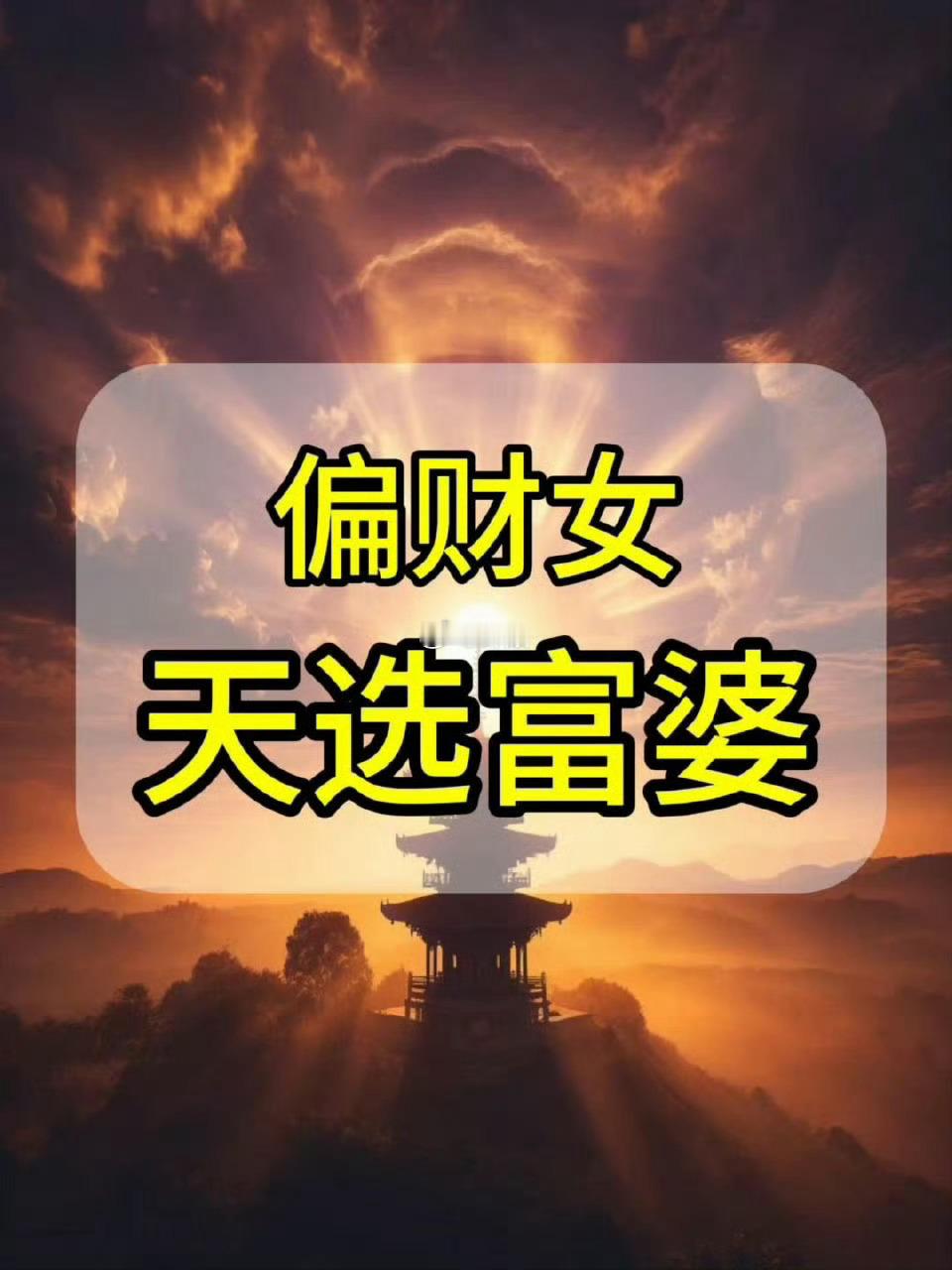财运是可以吸引的，比如像你这样的偏财女。 