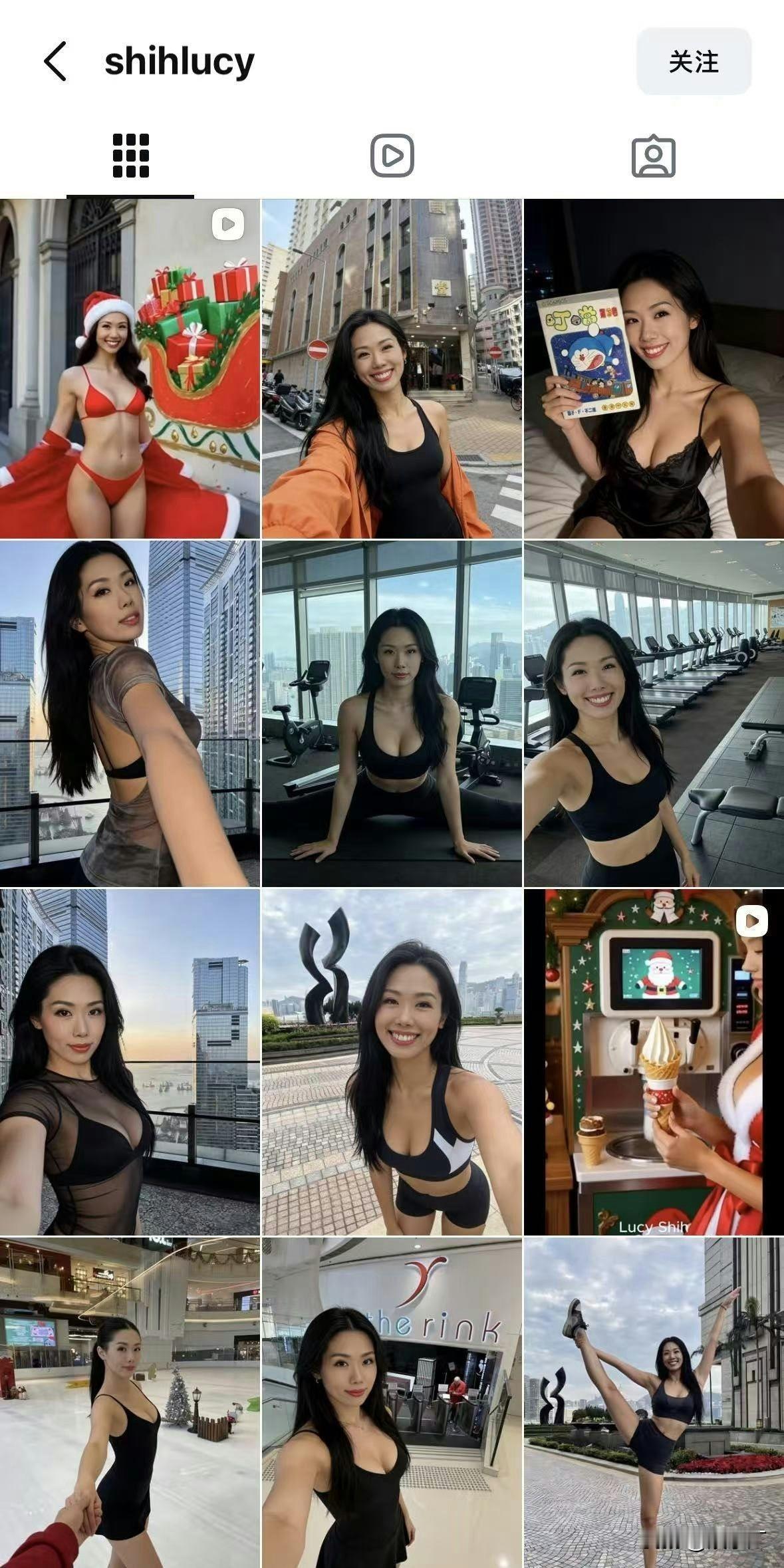 60岁的前亚姐施熙瑜近期晒照简直吓坏网友！沉迷AI修图把脸磨成白瓷娃娃，皮肤光滑