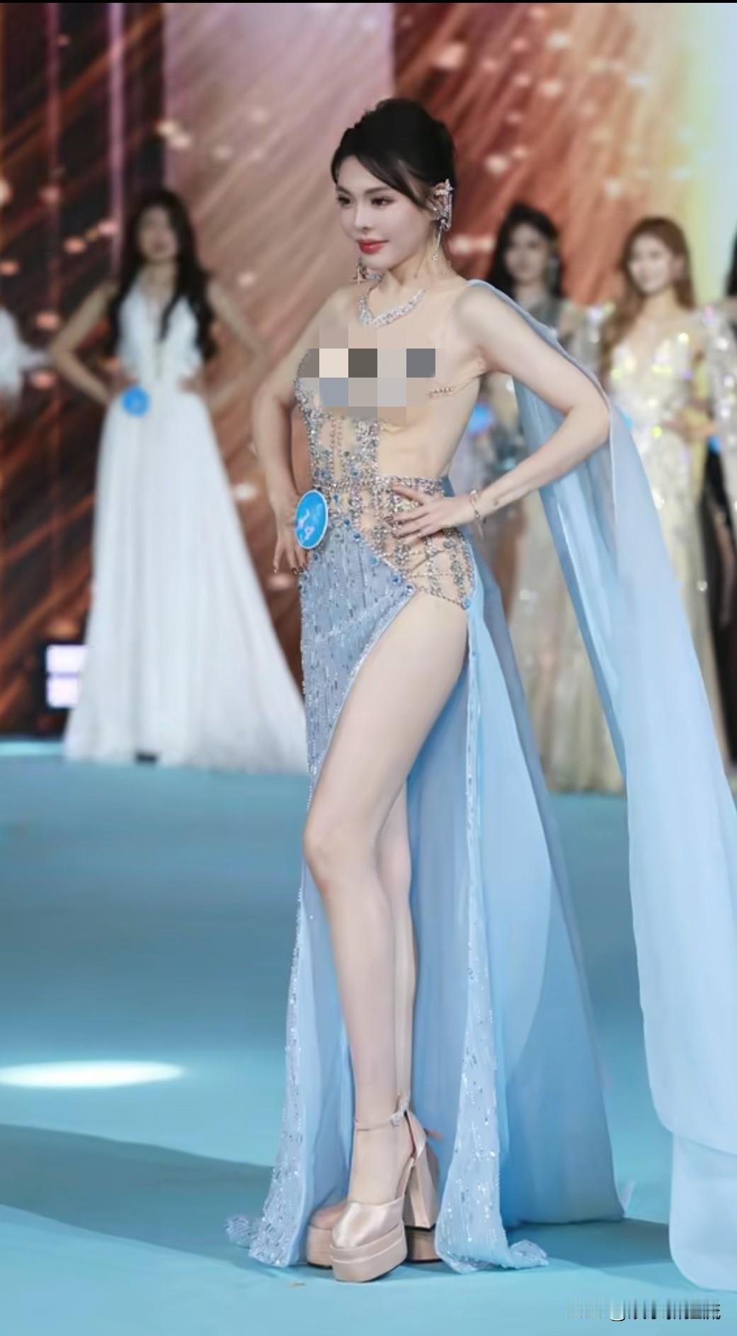 2025国际潜水小姐最佳才艺奖，王爰元，很多网友误解潜水小姐是不是比拼潜水能力，