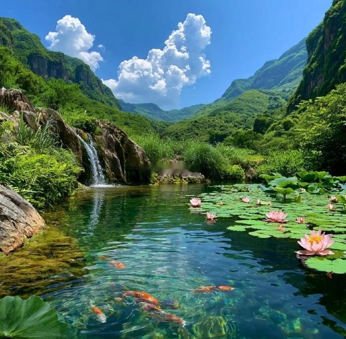 流动的水就是财 