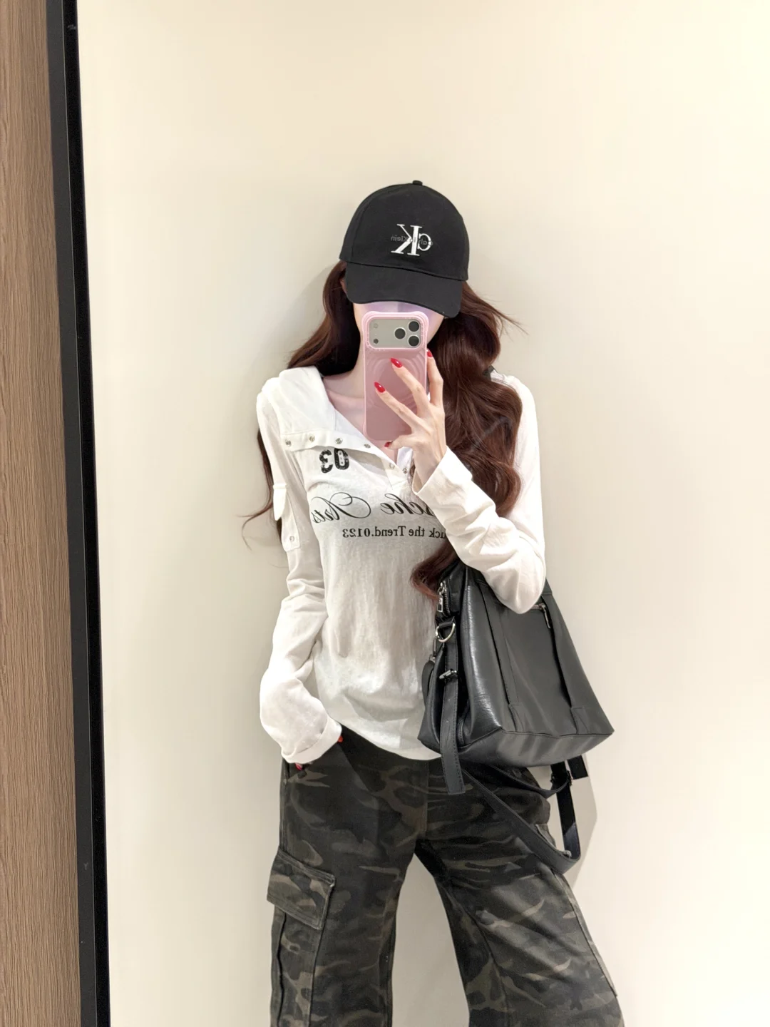 长袖罩衫➕迷彩裤 帅的很权威！