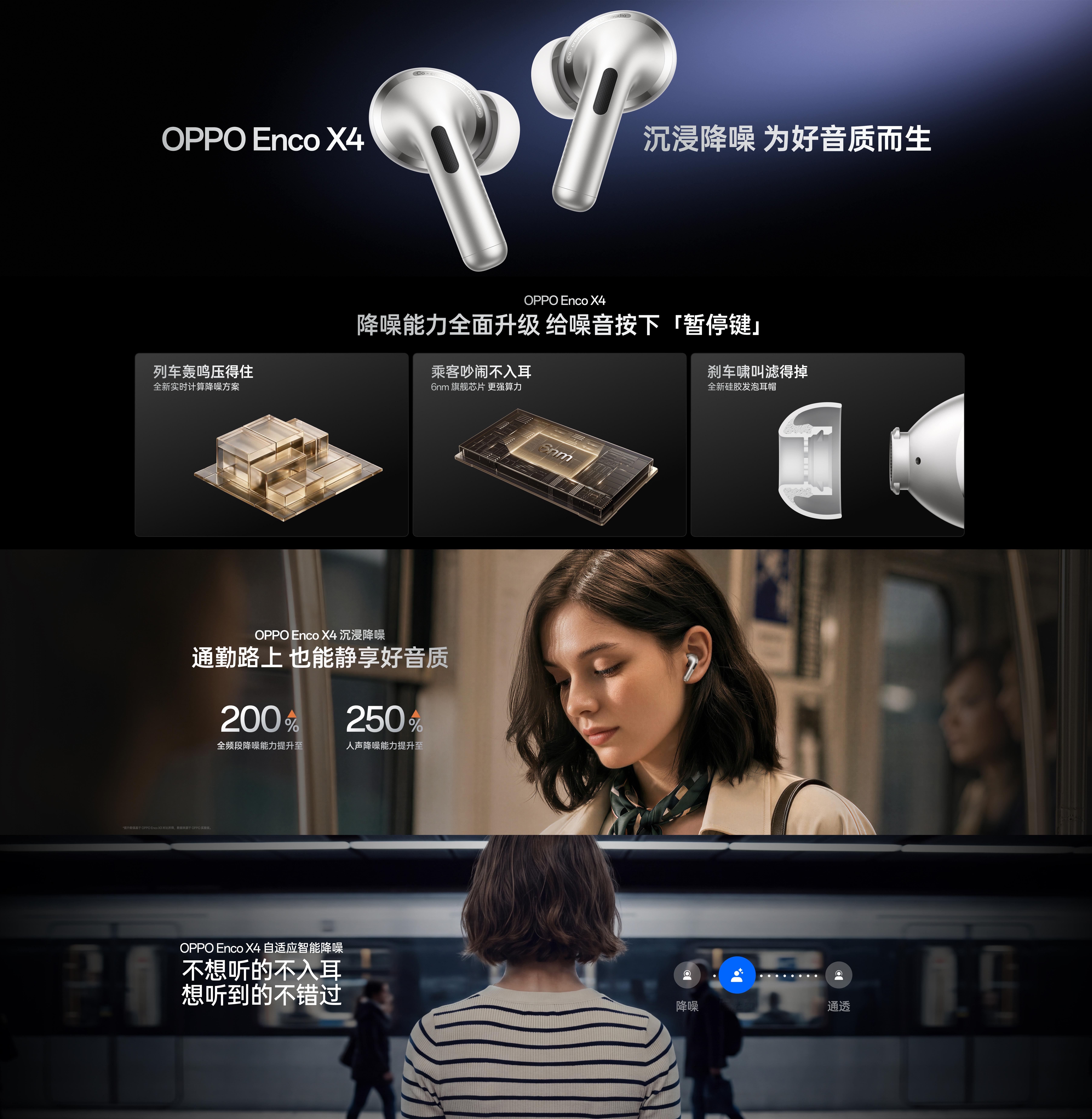 OPPO发布会 OPPO Enco X4 直接把丹拿 HiFi 音质塞进耳机里?