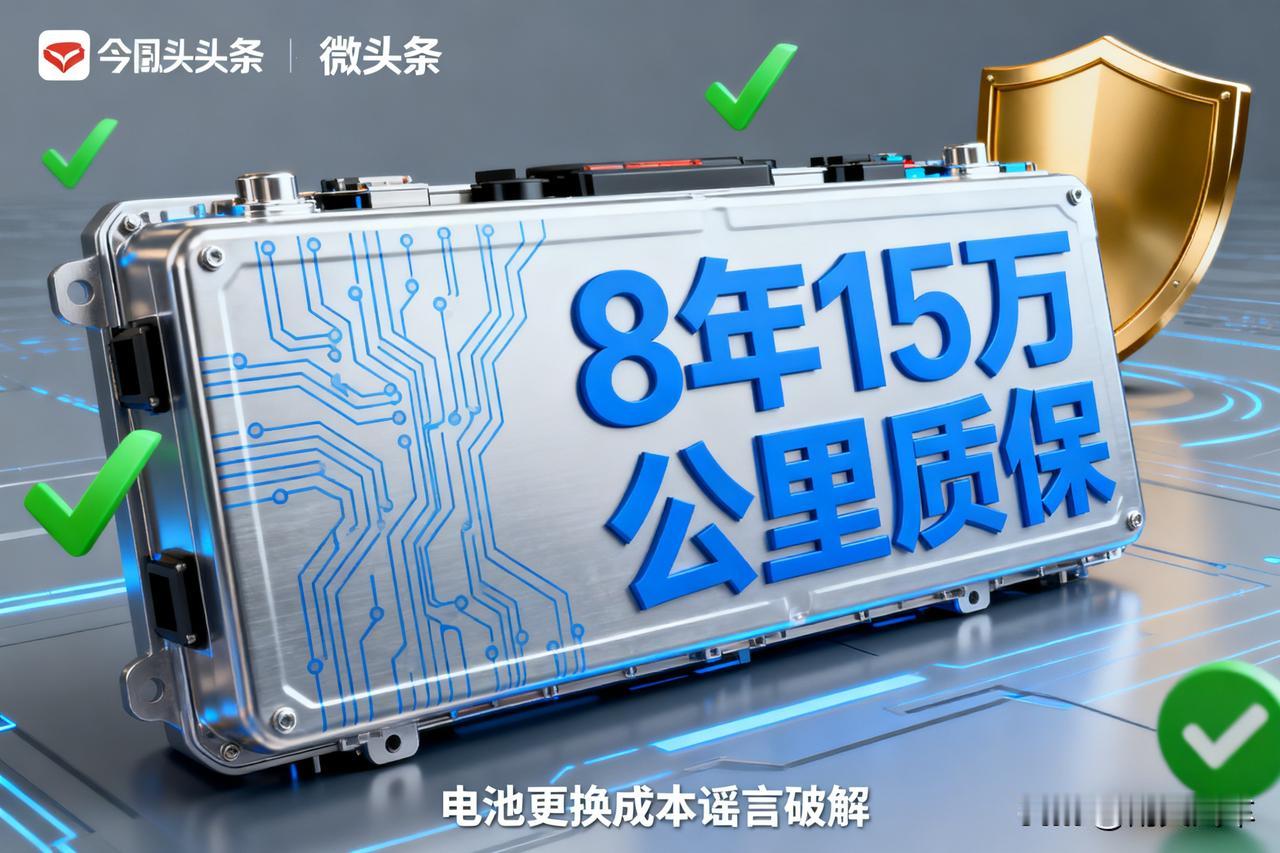 换电池比车还贵？别被谣言骗了！

今天好几个粉丝问我电车电池用几年就得换，是不是