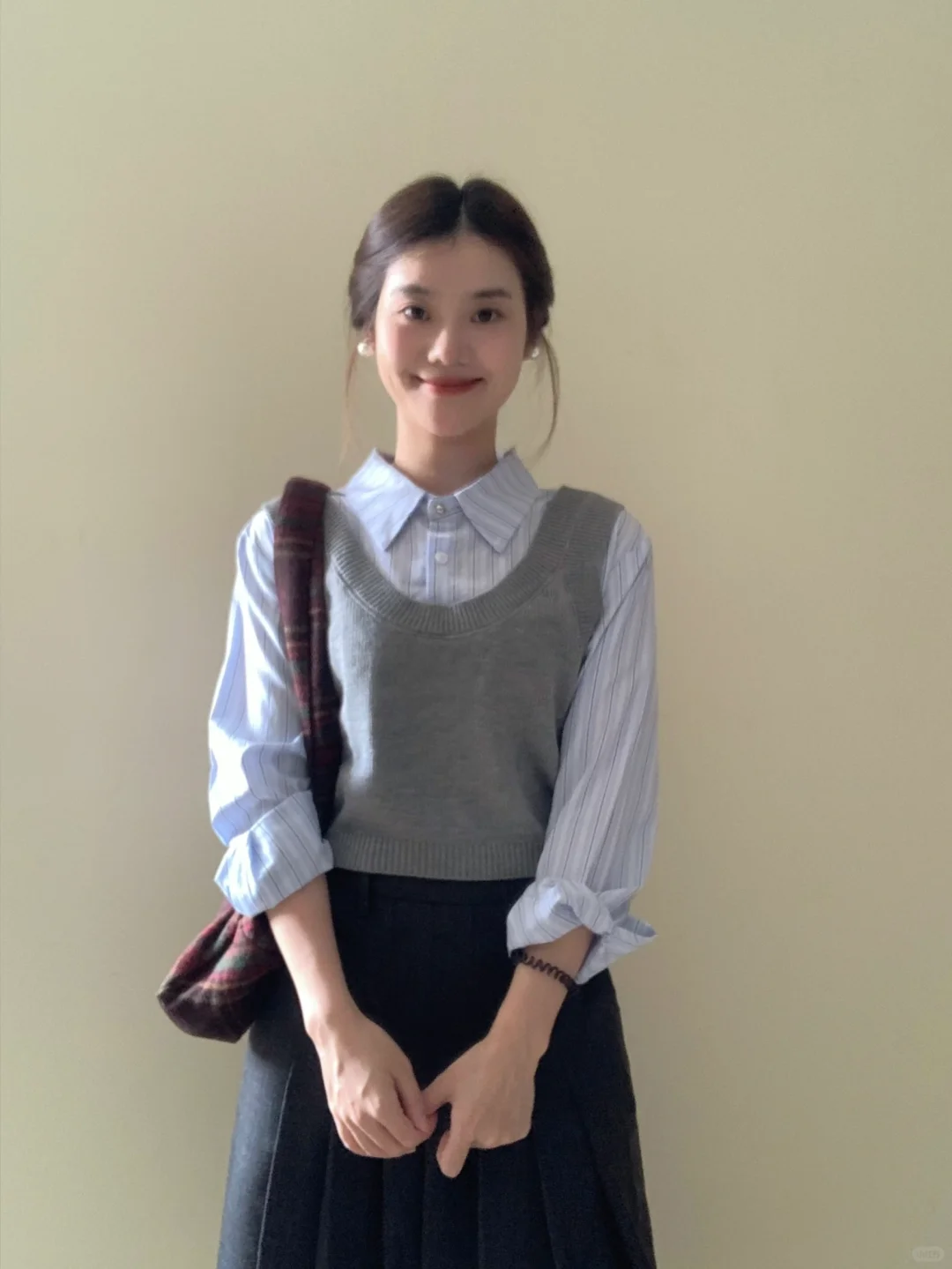 胶片🎞️秋冬的韩系通勤一套～