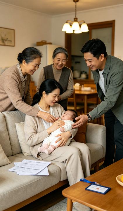 我同事周敏的孩子跟她姓，上完户口后她公婆才知道这事。现在孩子十个月了，公公跟换了