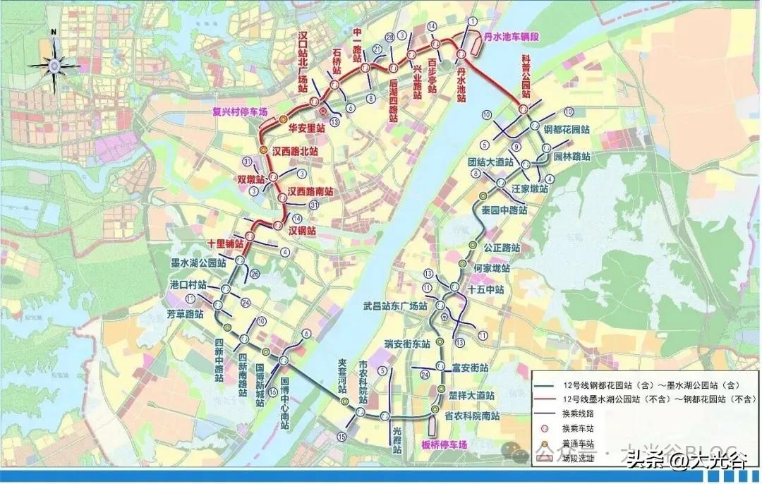 开通倒计时！武汉地铁 12 号线二期及调整工程具备初期运营条件

获悉。10 月