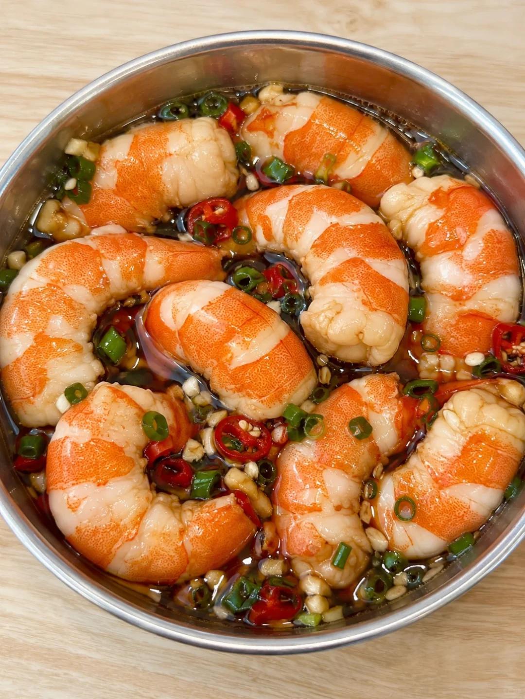 减脂餐，就是虾肉太贵了