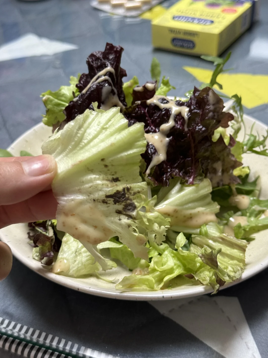 开市客的蔬菜沙拉吃之前还是洗一下吧