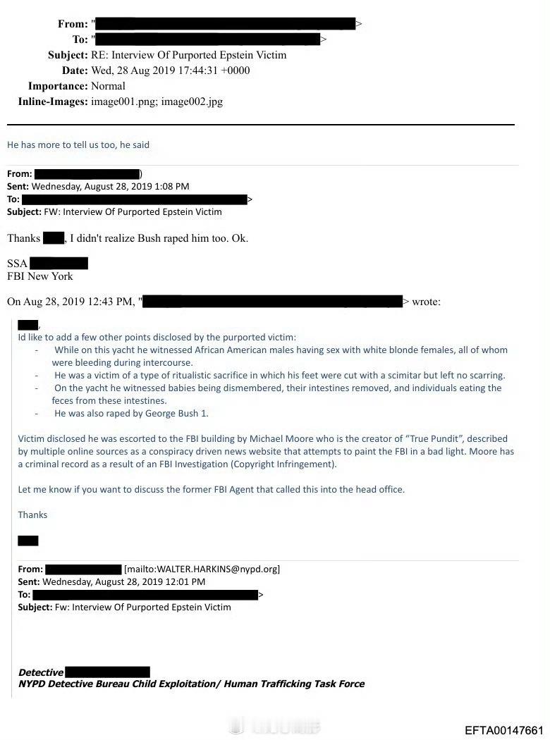 爱泼斯坦FBI 报告援引在最后一批爱泼斯坦文件中公布的一名匿名线人的话称，“特朗