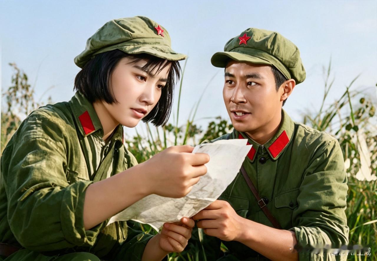 王心刚四部影片里的异性搭档分别是：
《红色娘子军》里饰演吴琼花的祝希娟。
《野火