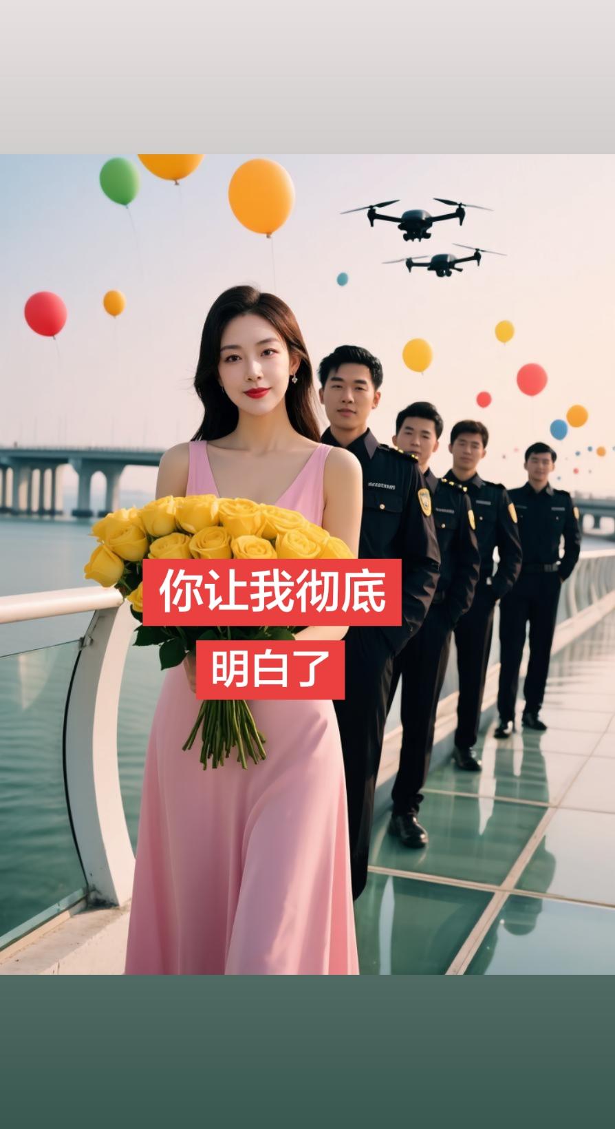 #AI港风自由大片   