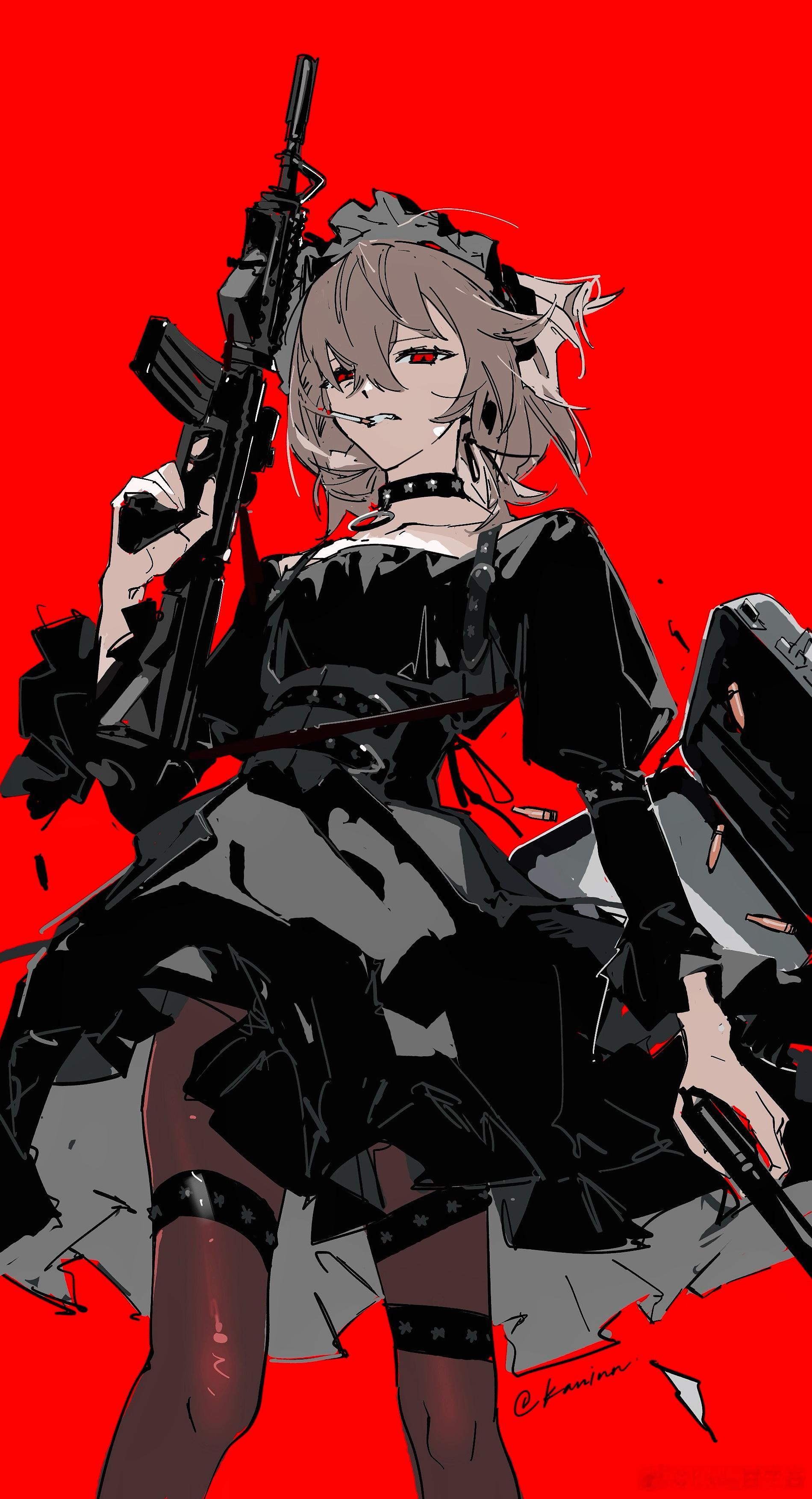 哥特蘿莉明智、武装。p5r ​​​