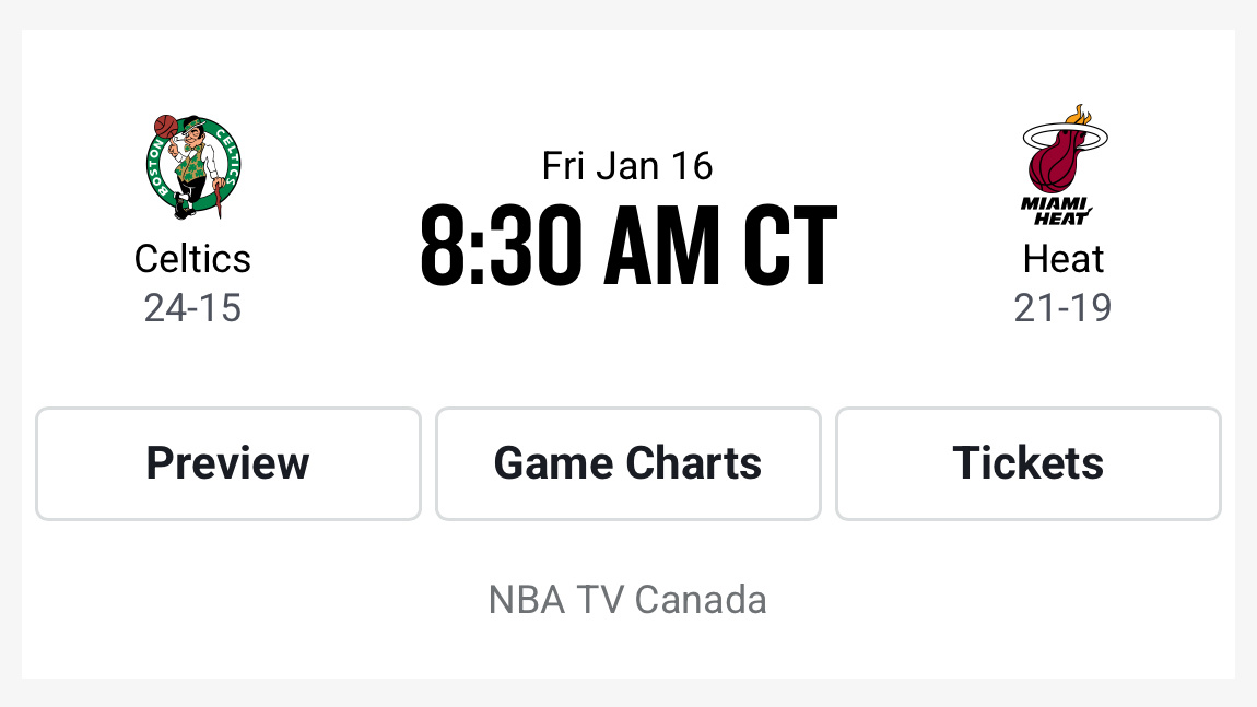 凯尔特人国度 直播预告 : 明早08:30【 2025-26赛季 】 NBA常规