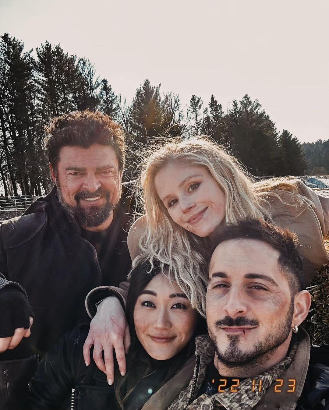 #黑袍纠察队#第四季第五集农场戏更多幕后照曝光，第六集今天更新！ ​​​