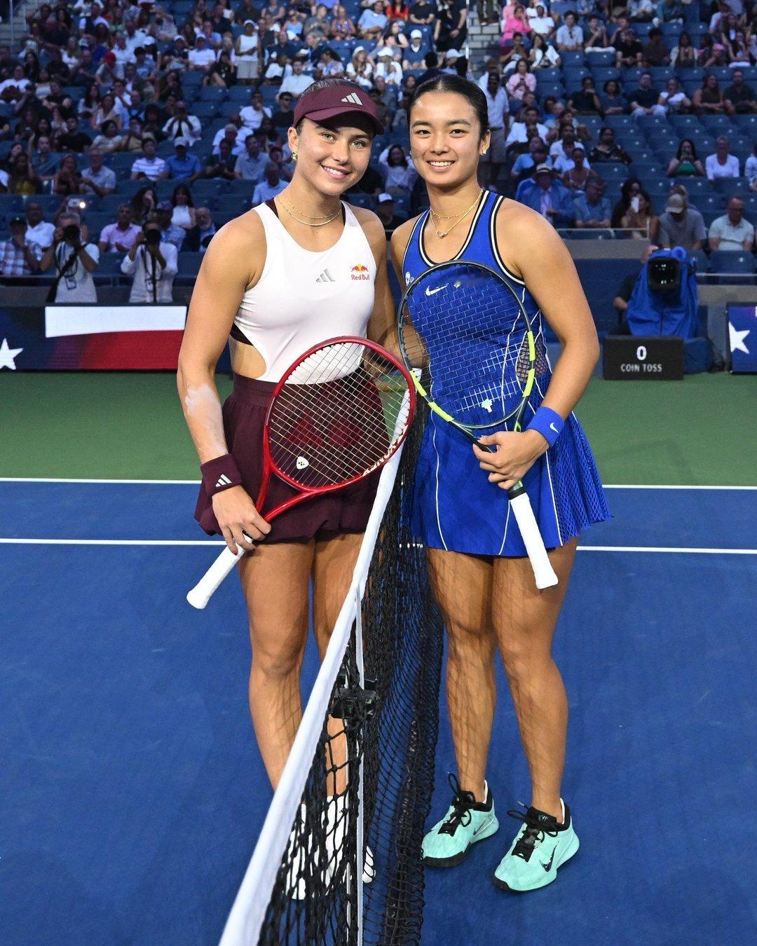 美网2026 2026美网女单第三轮，约维奇在“小姐妹”的对决中克服了决胜盘2-