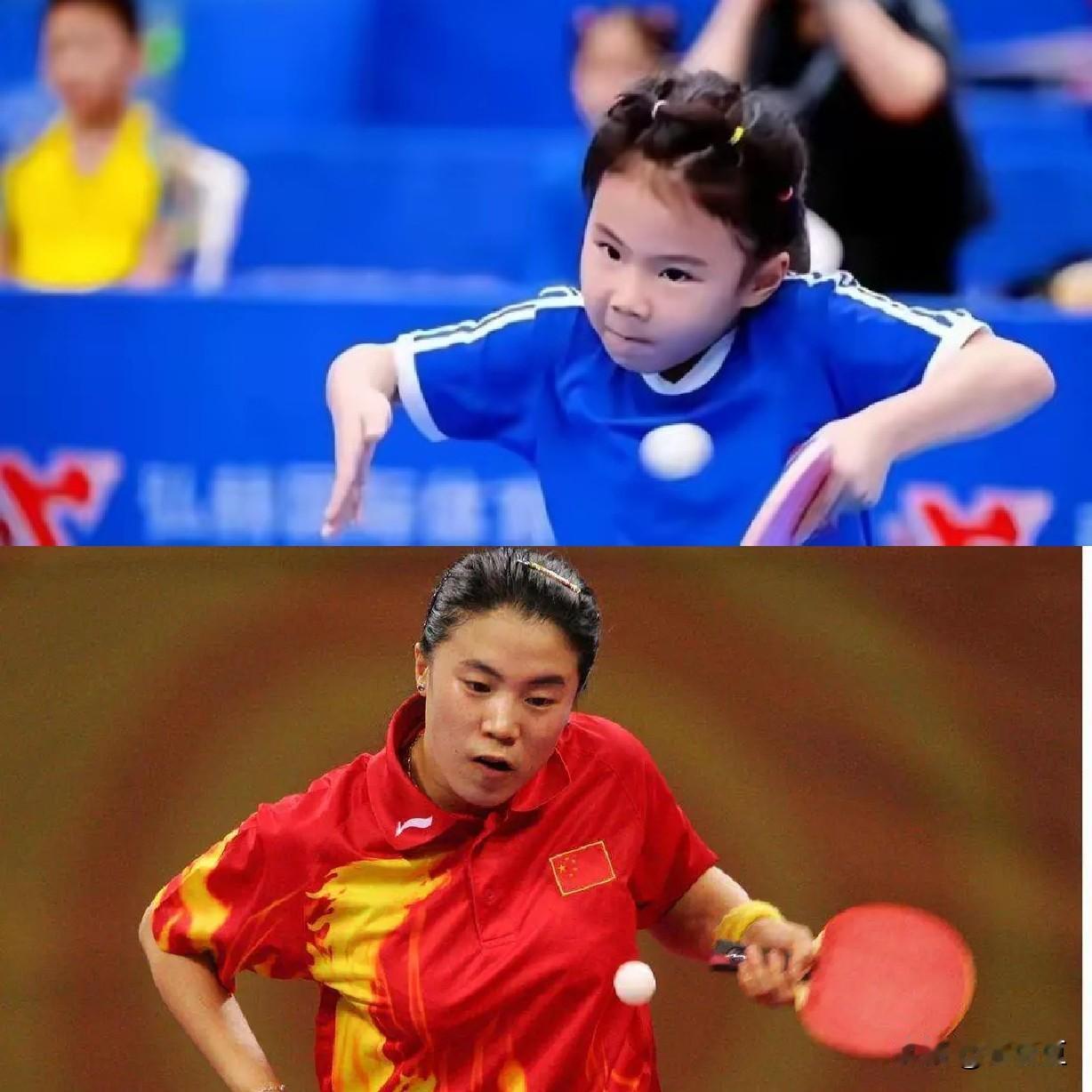 王楠也太厉害了吧！
自己是冠军就算了，
还把女儿也培养成了冠军！
 
全国少年世