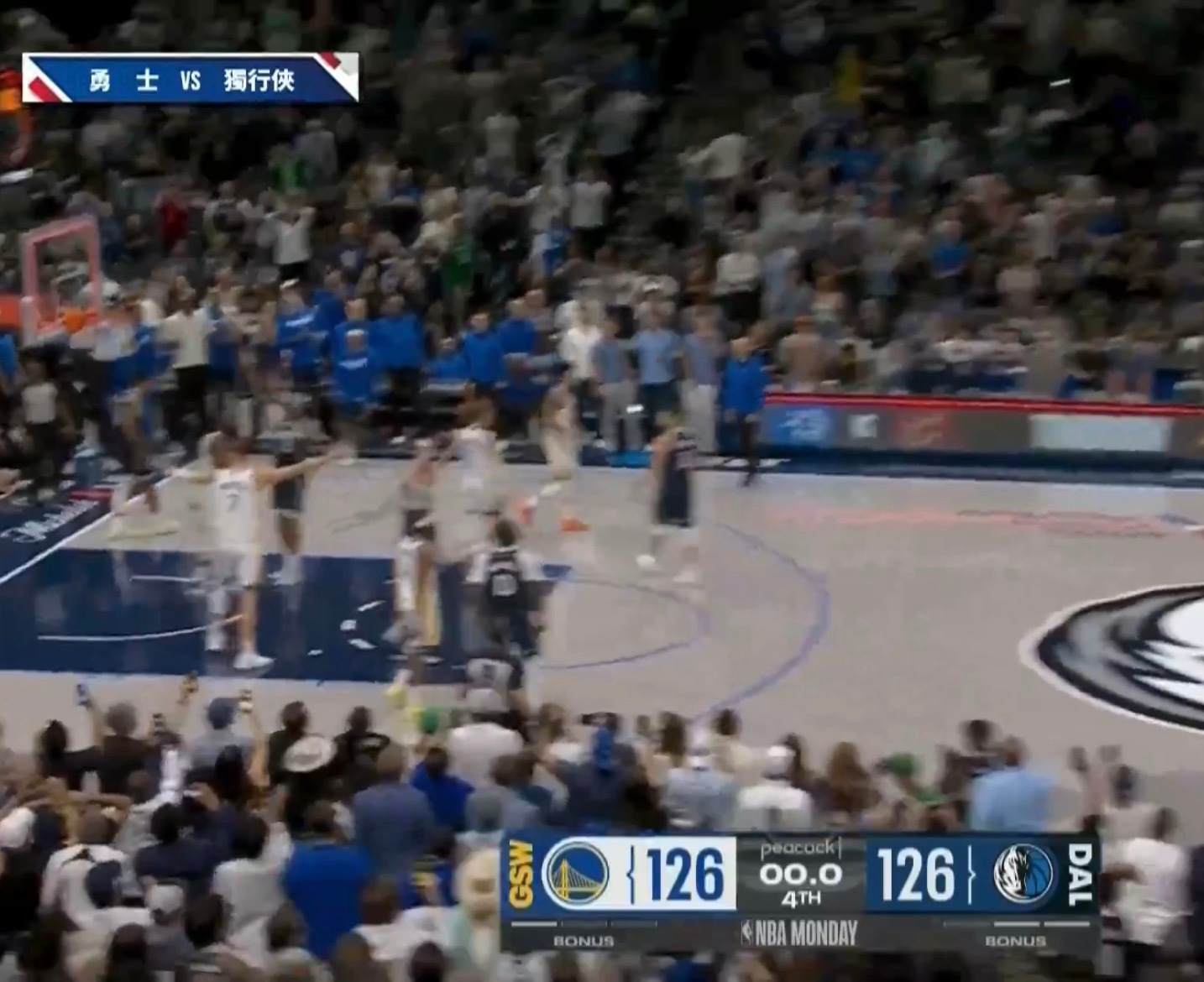 你勇比赛加时了最后两边都开始失误 