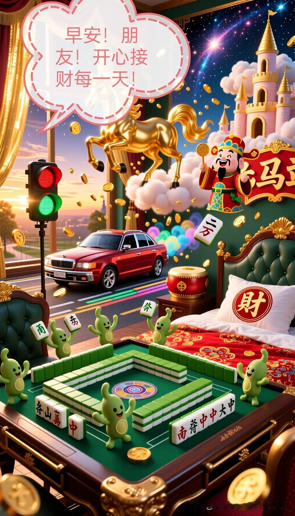 .亲爱的朋友，早安呀！当窗外的晨曦如金色的丝线，轻轻拉开夜的帷幕，新的一天带着满