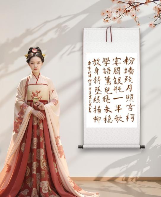 书法当自强
书法从楷书开始，草书留在最后阶段学习，因为要学习笔画，结构和章法，所