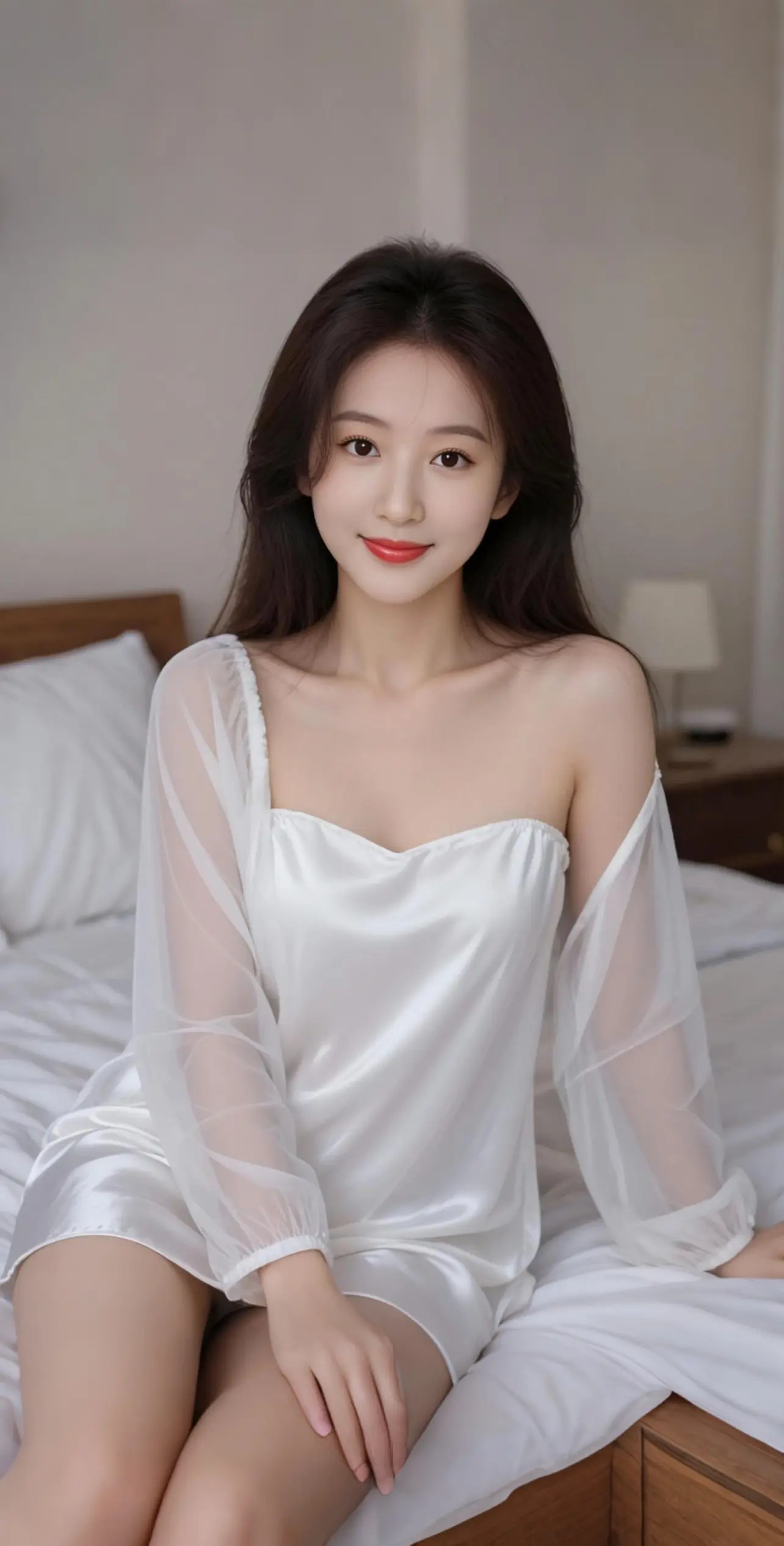 AI扩图 AI薄纱少年情