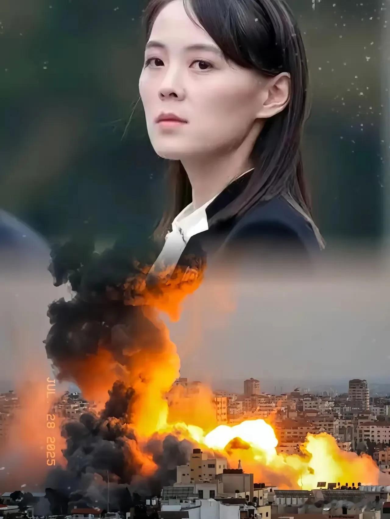 彻底决裂了。  
  ​朝鲜劳动党中央委员会副部长金与正近日发布重要消息，她对外