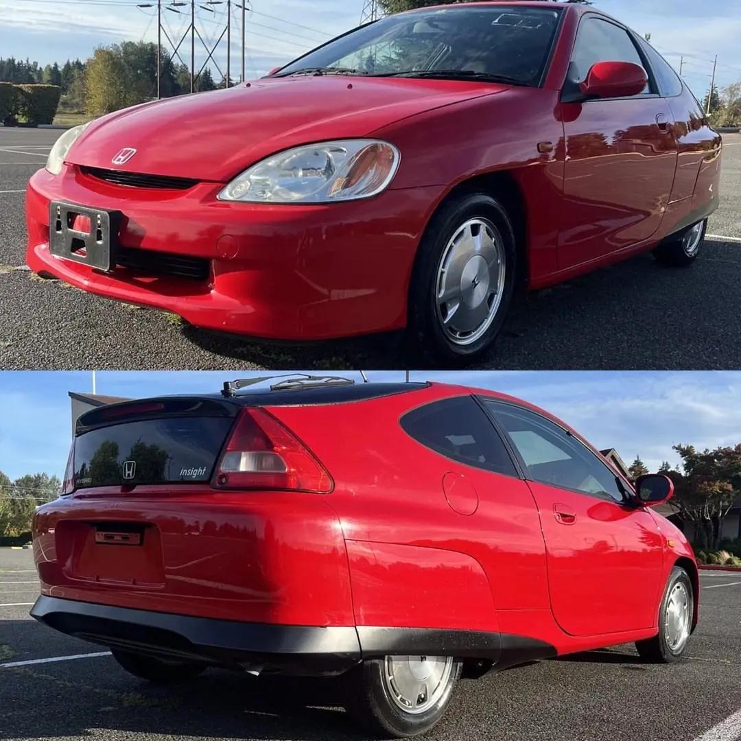 作为本世纪初的混合动力先驱，2000年款Honda Insight以极简的技术野