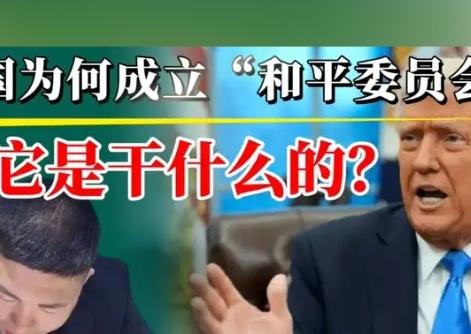 美国所谓的“和平委员会”，哪是什么为了和平，分明是别有用心。特朗普主导启动的这个