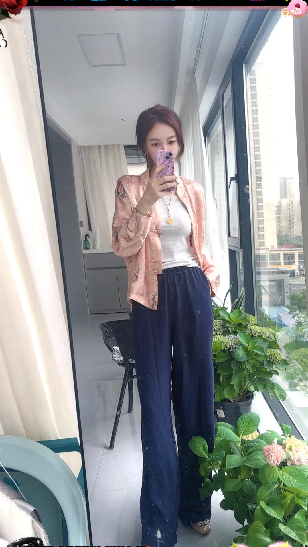 今天素雅的一天。出门啦