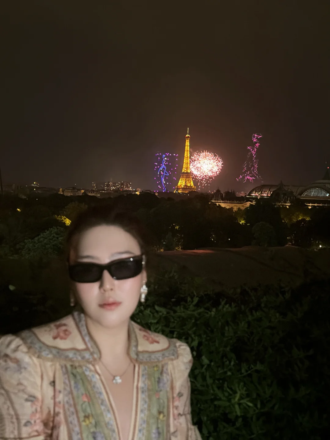 巴黎国庆节烟花🎇