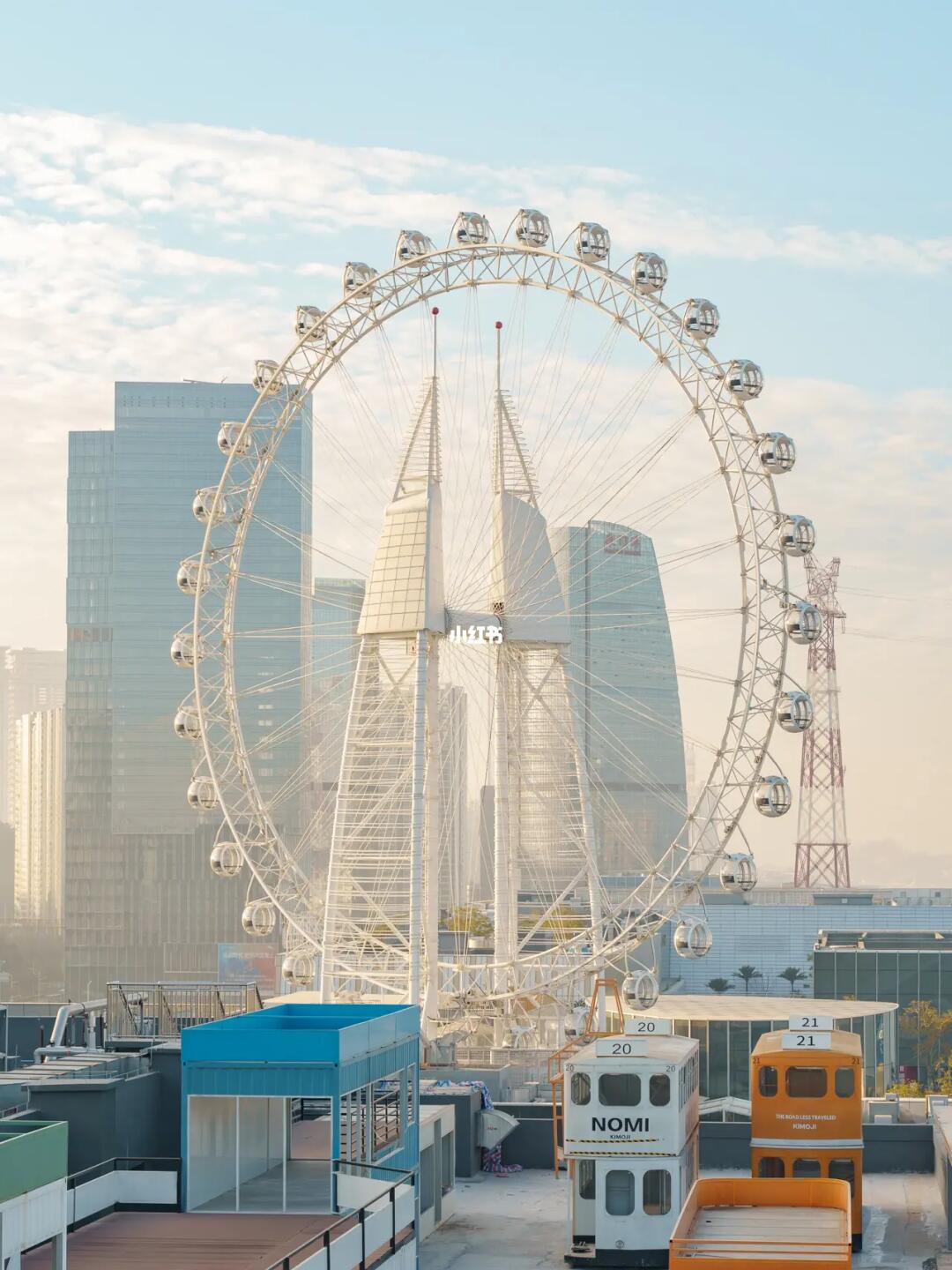 在厦门！早起拍到了最浪漫的海上摩天轮🎡